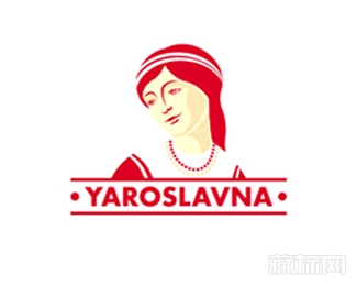 Yaroslavna女神logo设计欣赏