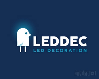 Led decor灯具logo设计欣赏