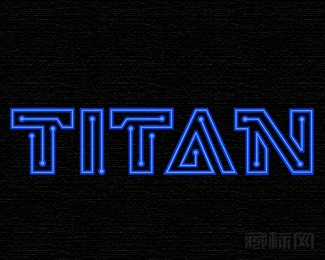 TITAN字体标志设计欣赏