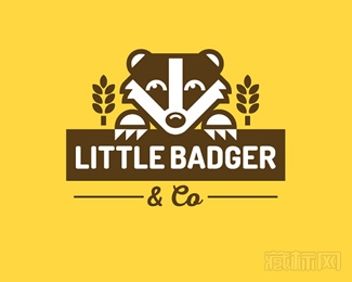 Little Badger动物logo设计欣赏