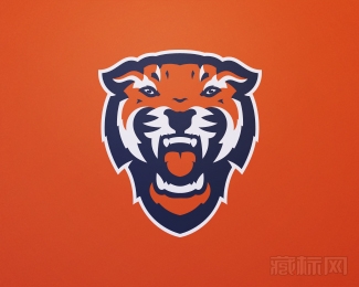 Tigers Mascot老虎logo设计欣赏