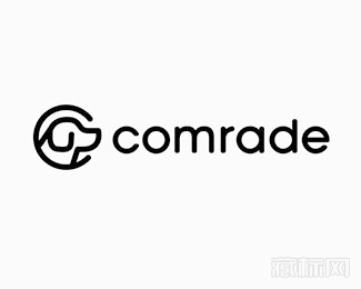 comrade同志酒吧logo设计欣赏