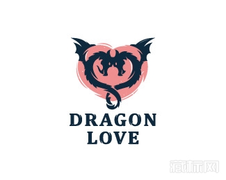 Dragon love红龙之恋logo设计欣赏