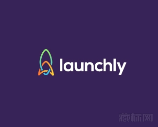 Launchly火箭logo设计欣赏