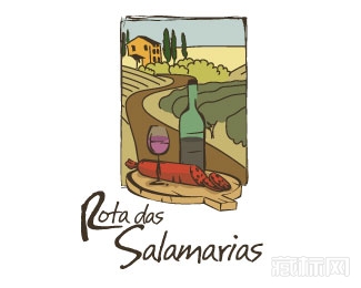 Rota das Salamarias标志设计欣赏