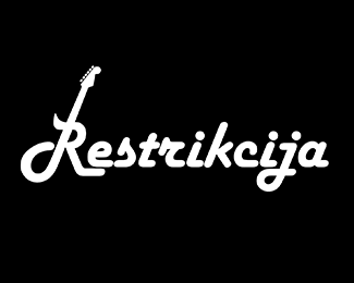 Restrikcija字体设计