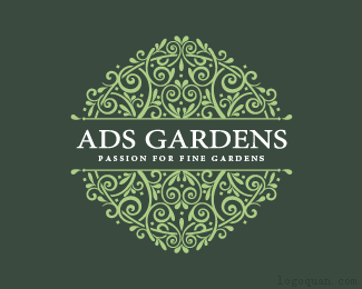 ADS园艺公司logo
