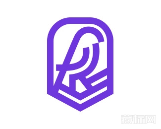 Sparrow shield麻雀盾牌logo设计欣赏