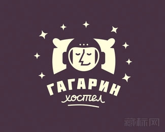 Gagarin宇航员logo设计欣赏