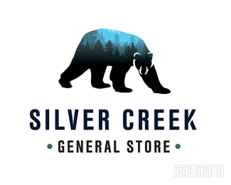 SilverCreek General Store熊logo设计欣赏