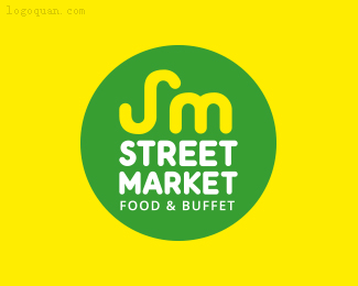 StreetMarket咖啡馆logo