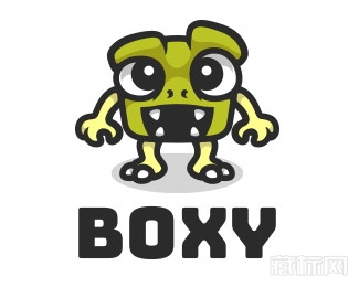 Boxy Monster卡通logo设计欣赏