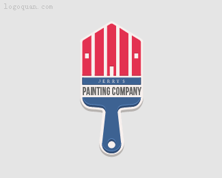 房屋油漆公司logo