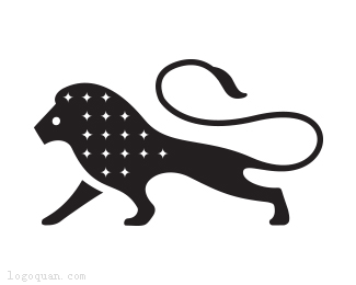 抽象的狮子logo