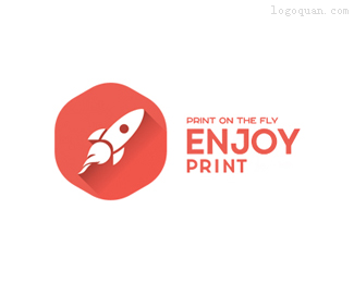 EnjoyPrint商标设计