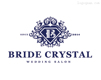 BRIDECRYSTAL婚礼logo