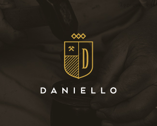 Daniello手工鞋品牌logo