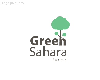 沙漠绿化项目logo