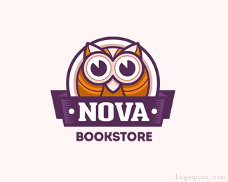 NOVA书店logo