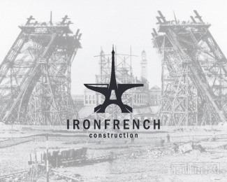 Iron French Construction建筑logo设计欣赏