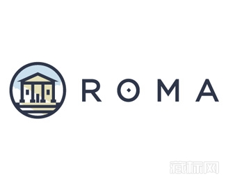 Roma maintenance罗马建筑logo设计欣赏