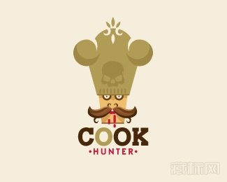cook hunter标志设计欣赏