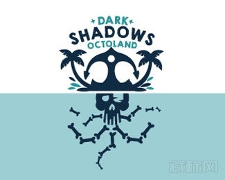 Dark Shadows Octoland标志设计欣赏