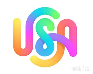 USA字体设计欣赏