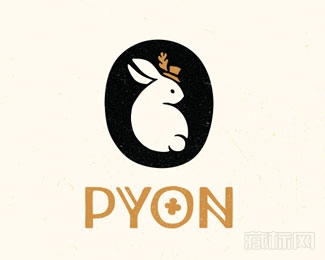 Pyon兔子logo设计欣赏