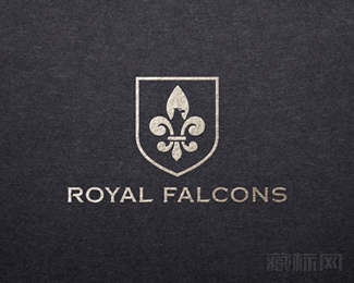 Royal Falcons盾牌标志设计欣赏