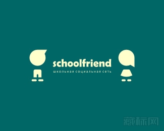 Schoolfriend标志设计欣赏