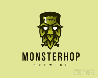 MONSTER HOP标志设计欣赏