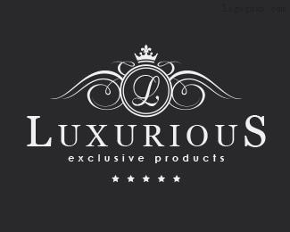 LUXURIOUS商标设计