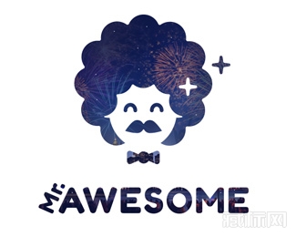 Mr. Awesome男人logo设计欣赏