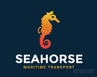 Seahorse海马标志设计欣赏