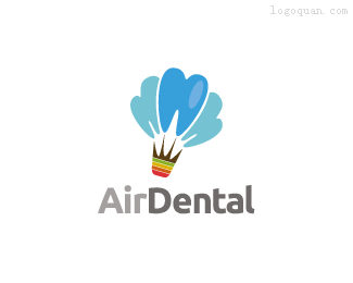 AirDental牙科logo