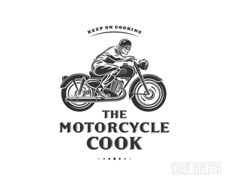 THE MOTORCYCLE COOK摩托车标志设计欣赏