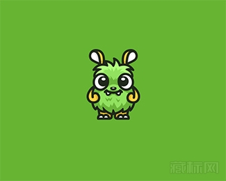 Cute beast可爱的野兽logo设计欣赏