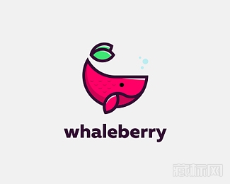 Whaleberry鱼logo设计欣赏