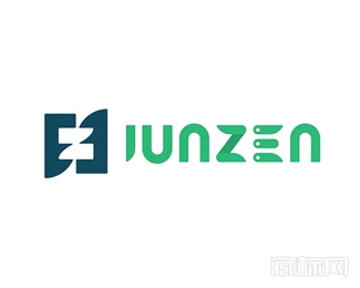 Junzen标志设计欣赏