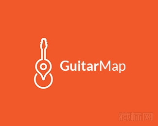 Guitar Map吉他地图商标图片