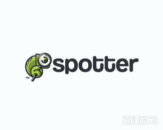Spotter变色龙logo设计欣赏