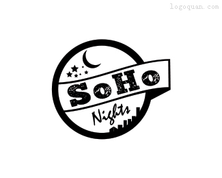 Soho酒吧LOGO