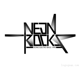 neon-rocks字体设计