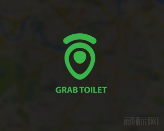 Grab Toilet眼睛logo图片