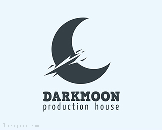 暗月logo设计