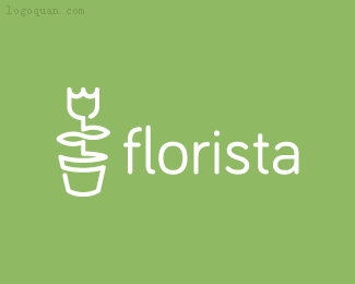 florista花店logo