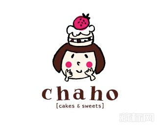 chaho女人logo设计欣赏