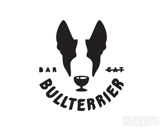 Bullterrier Bar酒吧标志设计欣赏