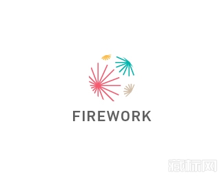 firework蒲公英logo设计欣赏